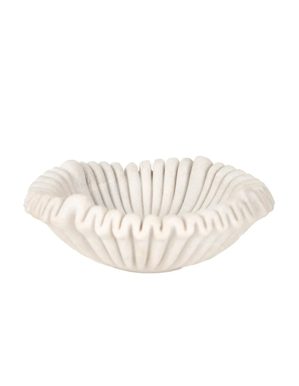 FRILL BOWL - WHITE