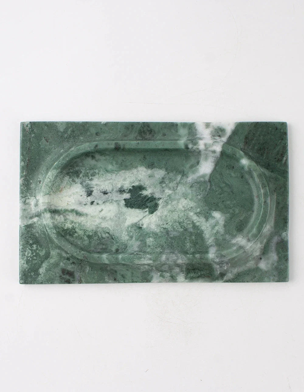MESA MARBLE TRAY - GREEN