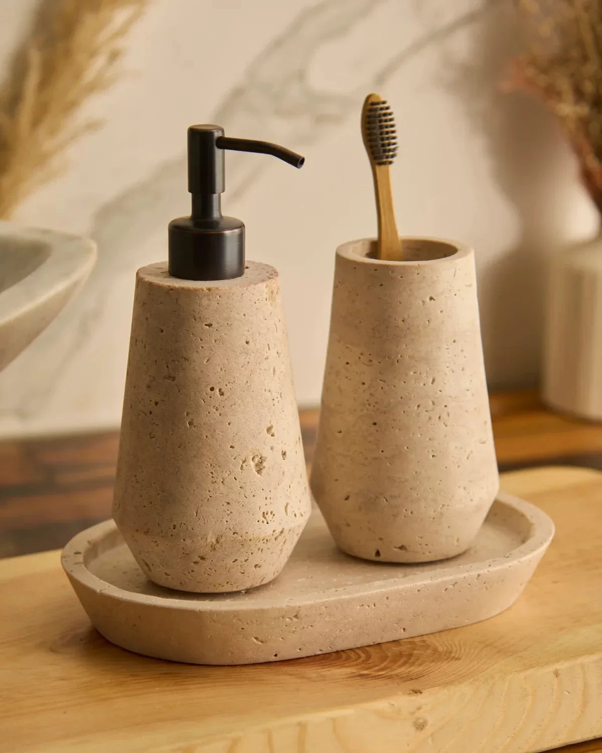 OTEL TRAVETINE - Dispenser Set