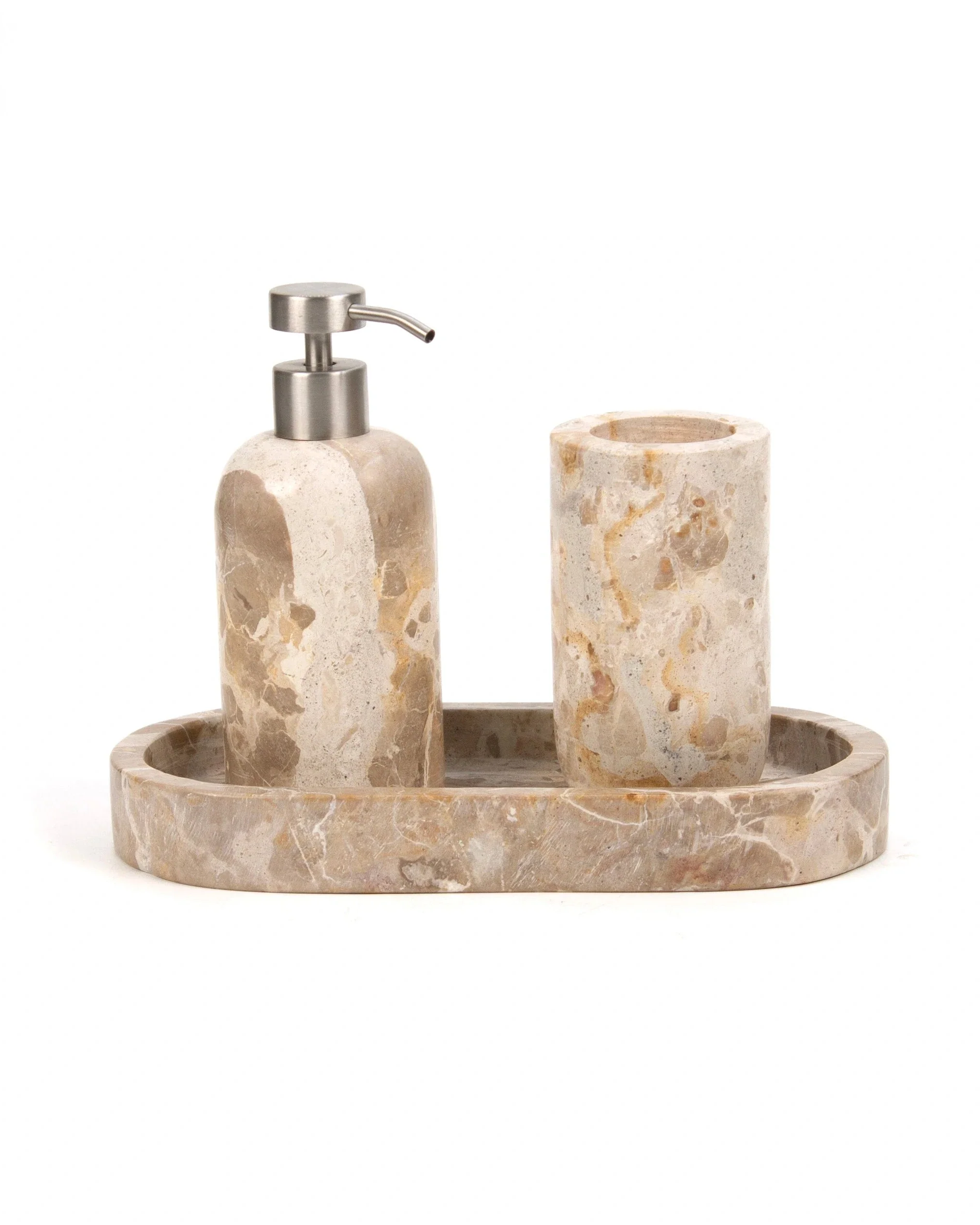 KORU BEIGE - Dispenser Set