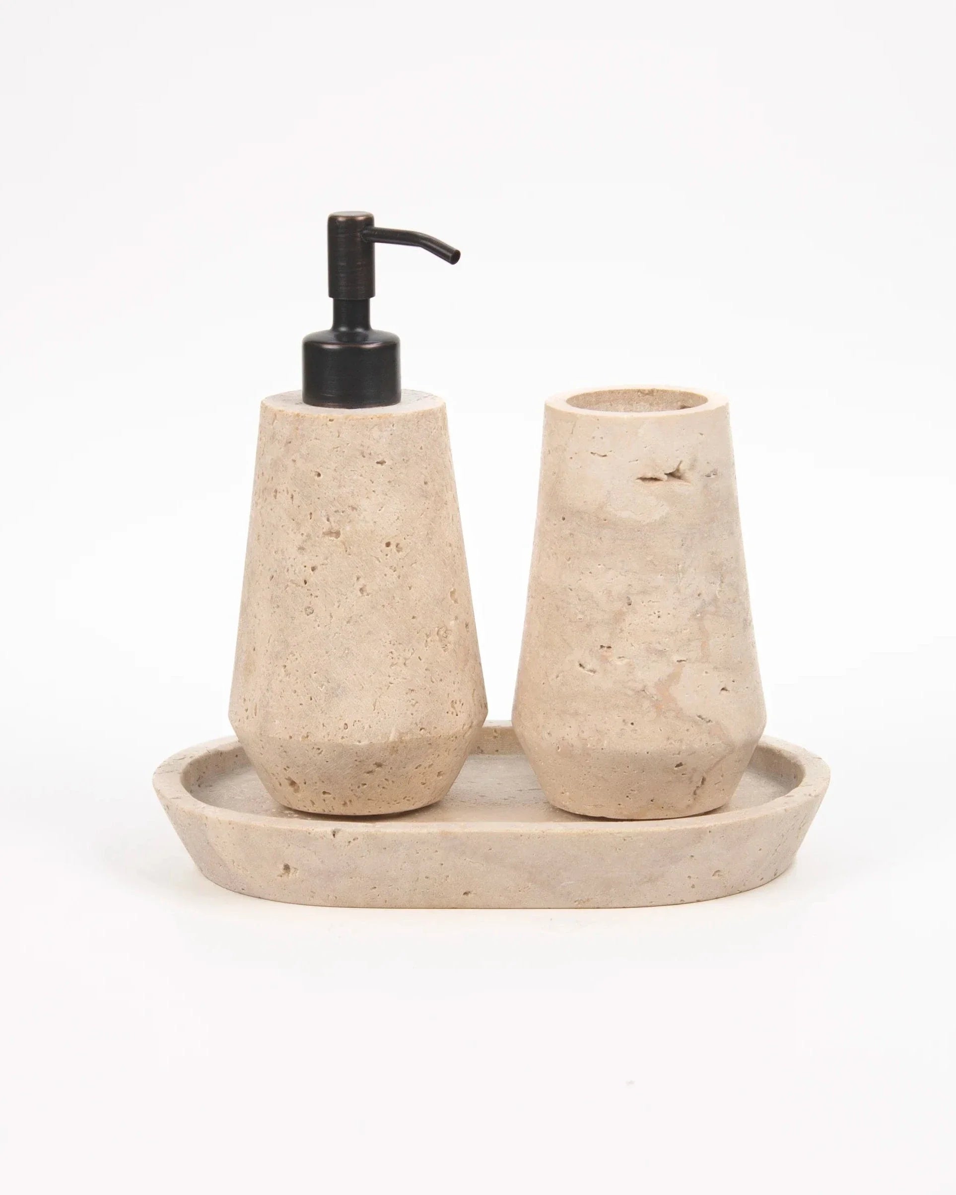 OTEL TRAVETINE - Dispenser Set